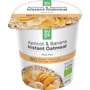 Ovesné vločky s meruňkami a banánem celozrnné bio 60 g