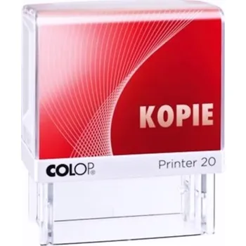 Razítko Colop Printer 20/L, samobarvící, s textem KOPIE, červené