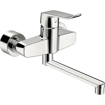 Vodovodní baterie Hansaclinica - nástěnná umyvadlová baterie, vyložení 277 mm 01536283