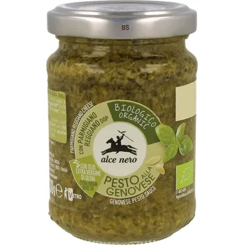 Omáčka Pesto genovese (bazalková omáčka) BIO 130 g