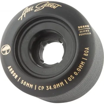 Kolečko na skateboard Longboard kolečka Arbor Suave Axel Serrat black 58 mm / 80a - Odesíláme do 24 hodin
