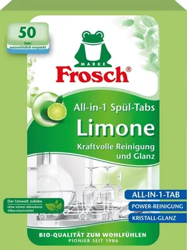 Tableta do myčky Frosch BIO Limonen All-in-1 tablety do myčky citron