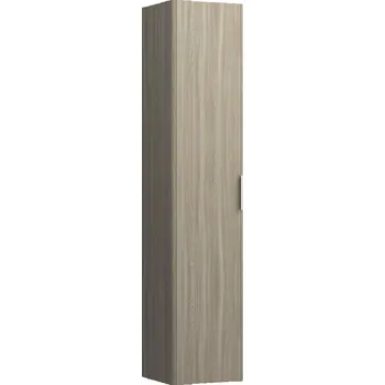 Koupelnový nábytek Base - vysoká skříňka 35x165 levá hluboká, světlý jilm H4026711102621