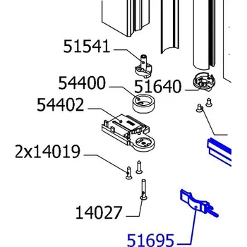 Náhradní díl k profilu, k SL2 54400.50
