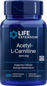 Spalovač tuku Life Extension Acetyl-L-Carnitine 100 cps.