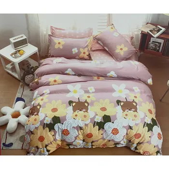 Povlečení Dětské 2 dílné povlečení PINK BEAR