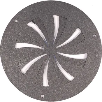 Větrací mřížka LAgrid s.r.o. Větrací mřížka kulatá ø21 cm Antracit