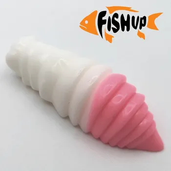 Umělá nástraha Gumová nástraha FishUp Maya 1,8" 4,6cm White/Bubble Gum SÝR (6ks)