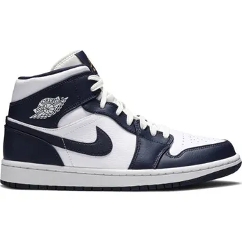 Pánská obuv Jordan 1 Mid Obsidian Gold Nike: 40,5