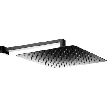 Sprchová hlavice Sada hlavová sprcha Oltens Vindel 37001300, nástěnné rameno Oltens Lagan 39401300