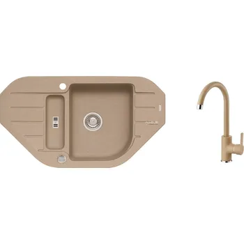 Granitový dřez Alveus SET ALVEUS NIAGARA 60/55 + BATERIE TONIA/55 SETA165