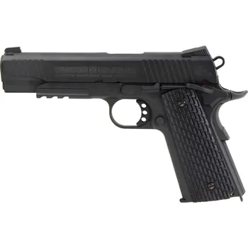 Vzduchovka Colt 1911 Tactical - 4,5mm, CO2, GBB, Swiss Arms