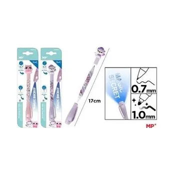 Set školních potřeb Długopis szpiegowski UV 0.7/1.0mm Kotki MIX