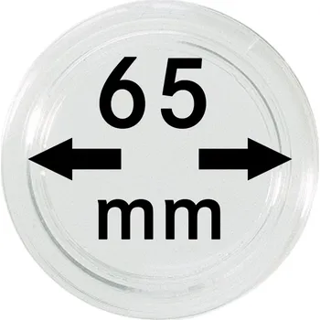 Obal pro sběratelský předmět Lindner Bublinky na investiční mince Vnitřní průměr: 65 mm