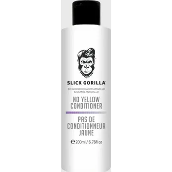 Slick Gorilla No Yellow Conditioner neutralizační kondicionér pro blond, melírované a šedivé vlasy 200 ml