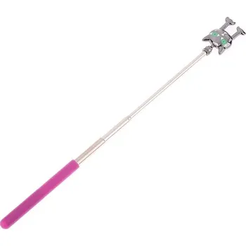 Autoškrabka Teleskopická škrabka na záda s motivem kočky - Nachový