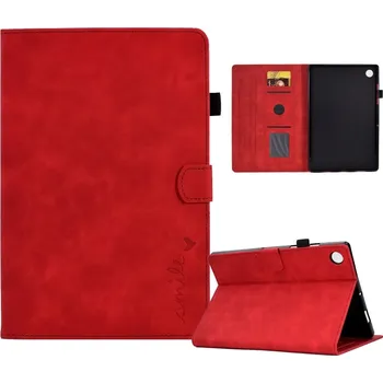 Pouzdro na tablet VSECHNONAMOBIL 66338 ART SMILE Zaklápěcí pouzdro Samsung Galaxy Tab A9+ červené