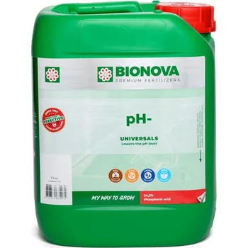 Hnojivo BioNova pH- (P2O5 24,5 % kyselina fosforečná) Objem: 5 l