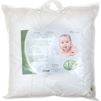 Dětská deka LORITA Dětská ALOE VERA přikrývka 135x100, bílá