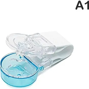 Přenosný box na léky s otvíráčem a úložným prostorem | Dávkovač léků - A1