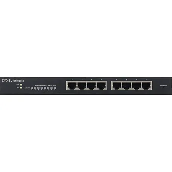 Switch ZYXEL 8xGb IPv6 fanless switch GS1900-8 v2