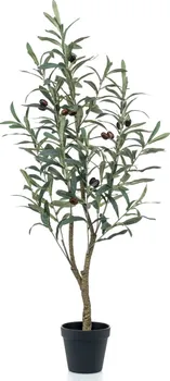 Umělá květina Emerald Umělý olivovník v plastovém květináči 90 cm zelený