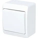 5338-02 GALATEA Přepínač křížový č.7, IP44, bílá, Famatel