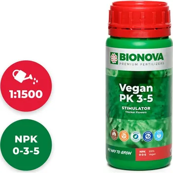 Hnojivo BioNova Vegan PK 3-5 (fosfor+draslík) Objem: 250 ml