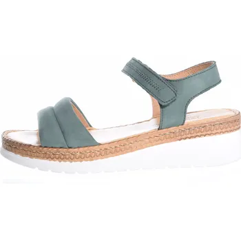 Dámská obuv DÁMSKÉ SANDÁLY NA KLÍNKU ŠVÉDSKÉ ZNAČKY TEN POINTS TP 60261 501 Velikost: 36, barva: 501 green