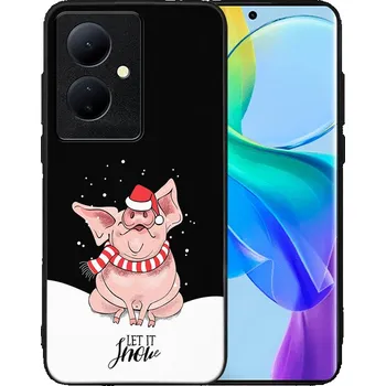 Pouzdro na tablet VSECHNONAMOBIL 75146 MY ART Kryt s vánočním designem Vivo V29 Lite 5G LET IT SNOW (075)
