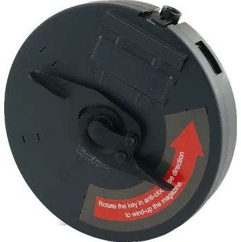 Bubnový zásobník pro Thompson - kovový, točný, 450bb, King Arms