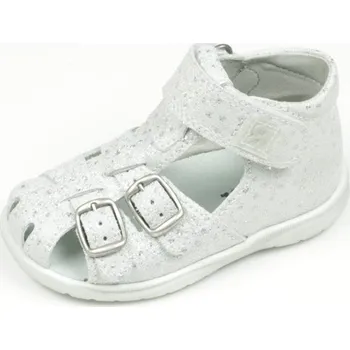 Dívčí obuv Dětské sandály Richter white 2608 7122 0100 Velikost: 24