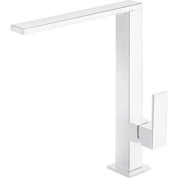 Vodovodní baterie Tres Cuadro-Tres kuchyňská baterie stojící bílá 006.486.BM