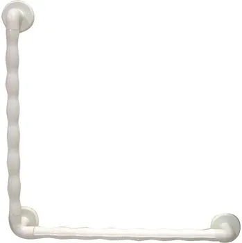 Madlo do koupelny Pravoúhlé madlo Varianta: Bílá