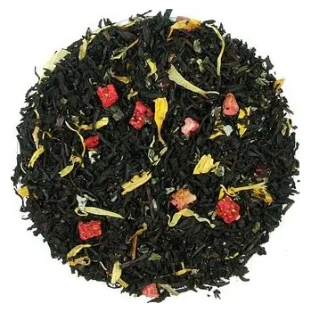 Čaj Jahody se smetanou - černý aromatizovaný čaj, balení 250 g
