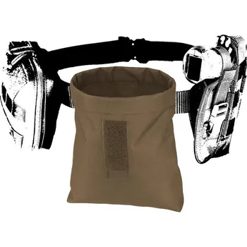 Airsoft CMG Sumka odhazovací vak hnědý odhazovák Small Dump Pouch Molle CMG® Coyote