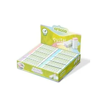 Set školních potřeb Gumka do ścierania pastel (20st) CRICCO