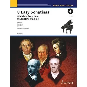 8 leichte Sonatinen - Heumann, Hans-Günter