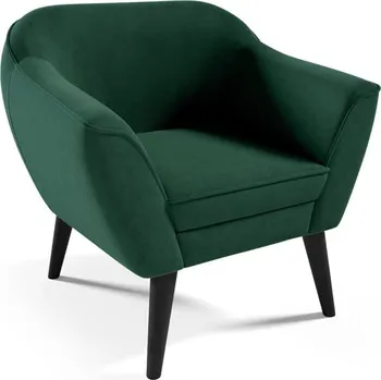 Křeslo Křeslo Viola - Velutto 10 Barva nožiček: Černá