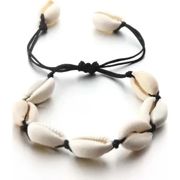 Náramek Olivie Náramek z přírodních mušlí ČERNÝ 8532