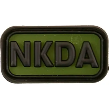 Nášivka 3D nášivka NKDA - zelená, Jackets to go