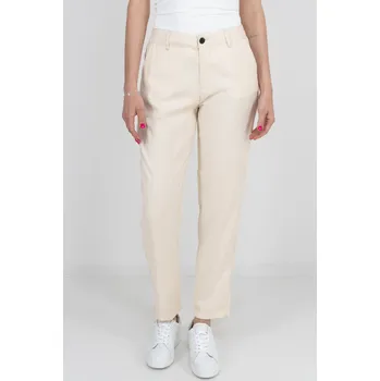 Dámské kalhoty Only dámské kalhoty Aris krémové Velikost: 34/32