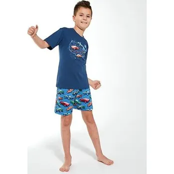 Chlapecké pyžamo chlapecké pyžamo s kraťasy Cornette route 66 790/103 velikost 146-152