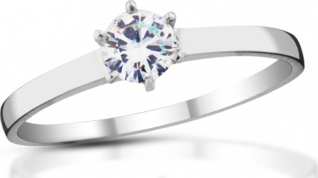 Diamantový prsten 0.23ct D/VS2 s IGI certifikátem