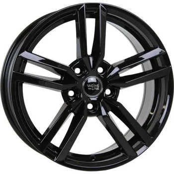 Alu kolo Alu kola Racing Line Y0136, 17x7.5 5x120 ET40, černá lesklá