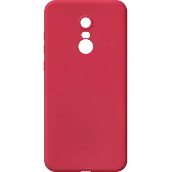 Pouzdro na mobilní telefon CVK Kryt červený na Xiaomi Redmi 5 Plus