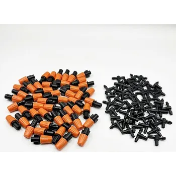 Zavlažovač Nastavitelný závlahový systém s rozprašovačem pro skleníky, až 100ks - 3cestná tryska 50KS