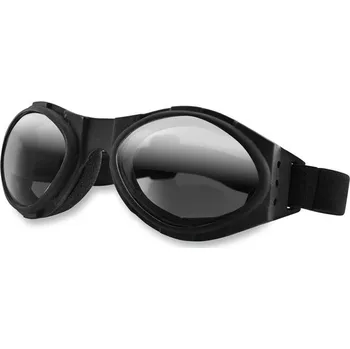 Motocyklové brýle BOBSTER brýle Bugeye Extreme Sport BLACK MIRRORED REFLEX