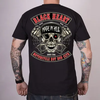 Pánské Triko BLACK HEART RASCAL Barva: Černá, Velikost: 3Xl