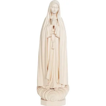 Vánoční dekorace Ornatis Panna Marie z Fatimy Provedení: Přírodní bez malování, Výška sochy včetně podstavce: 11 cm